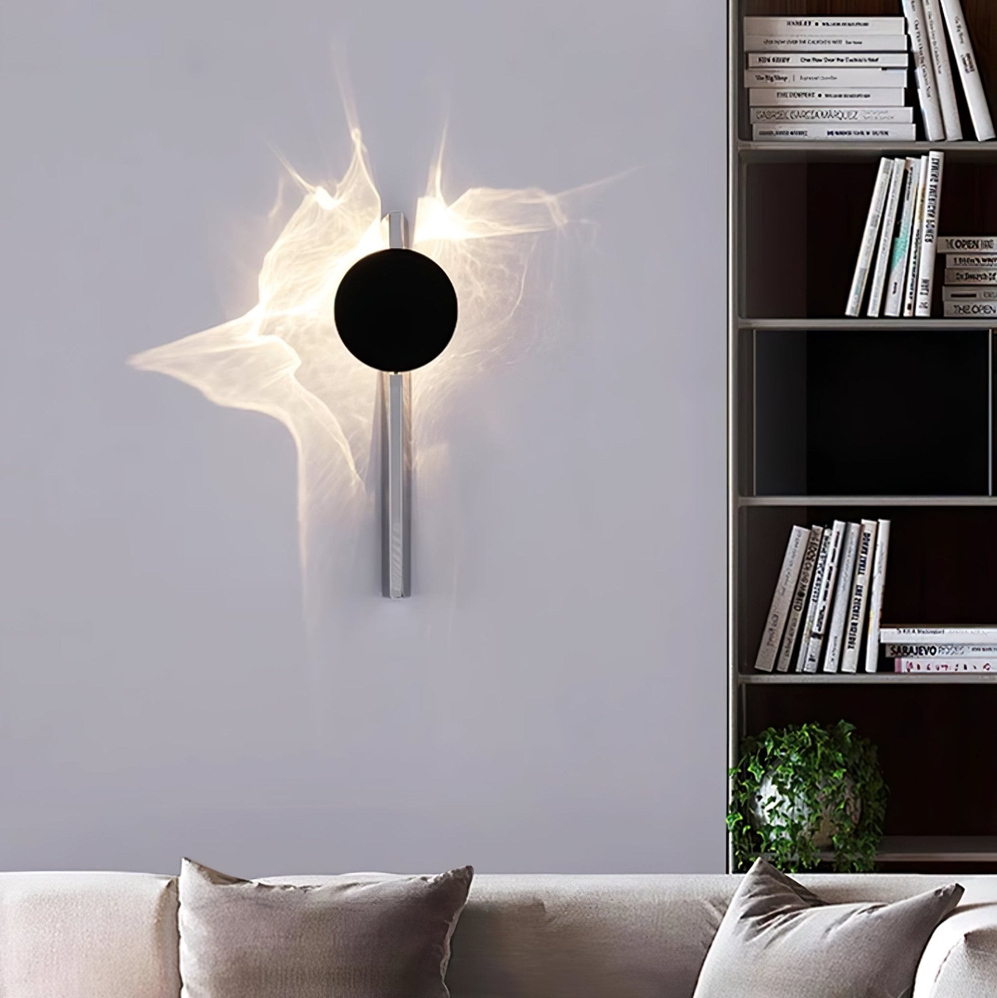 Ceiling Kinetic Shadow Suspension Lamp Lighting Lobby