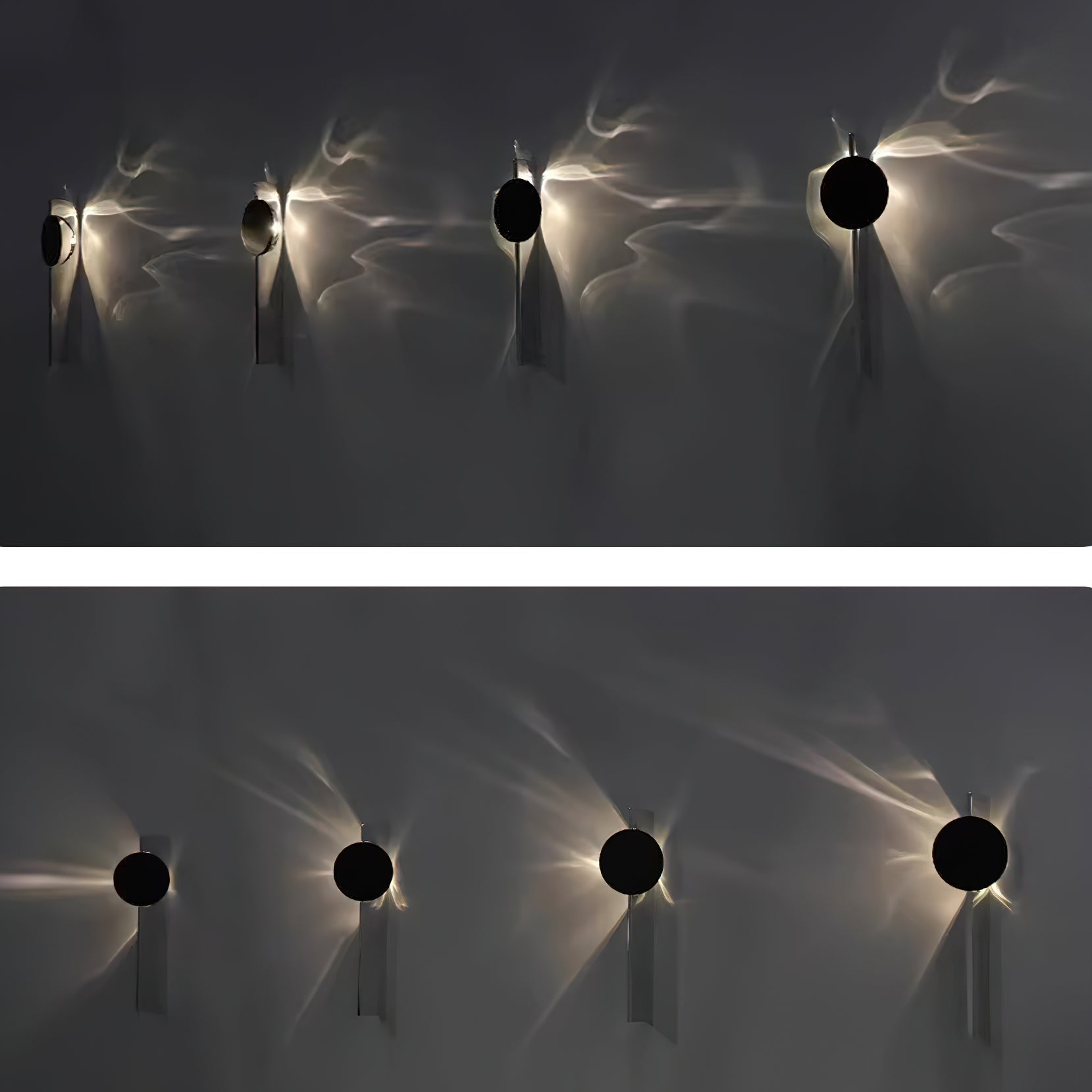 Ceiling Kinetic Shadow Suspension Lamp Lighting Lobby