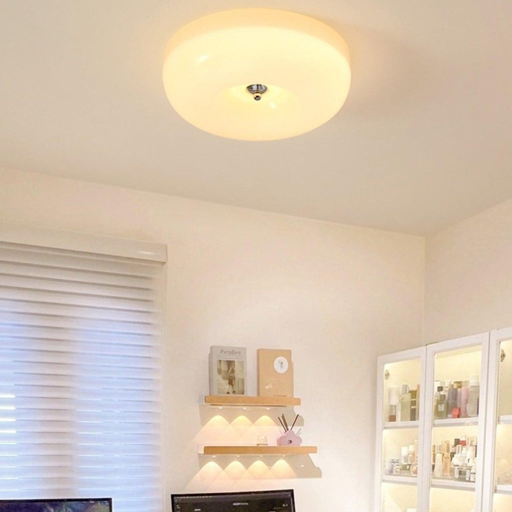 Ceiling Light Cream Pudding Lighting Lobby