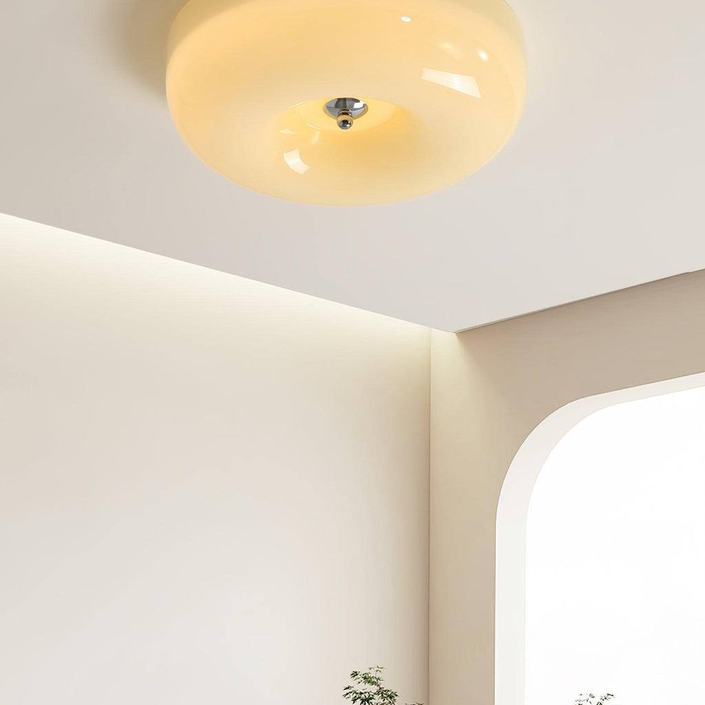 Ceiling Light Cream Pudding Lighting Lobby