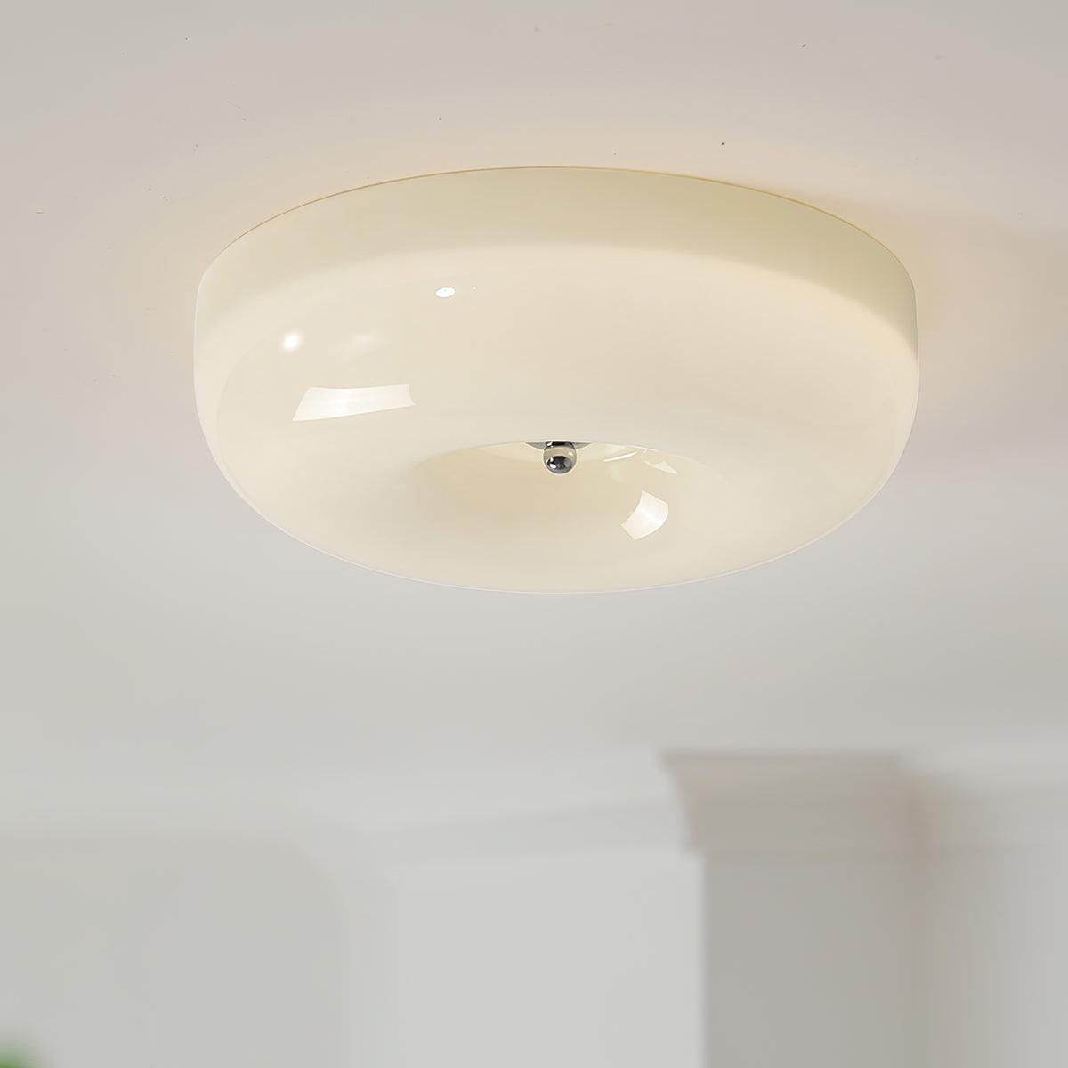 Ceiling Light Cream Pudding Lighting Lobby