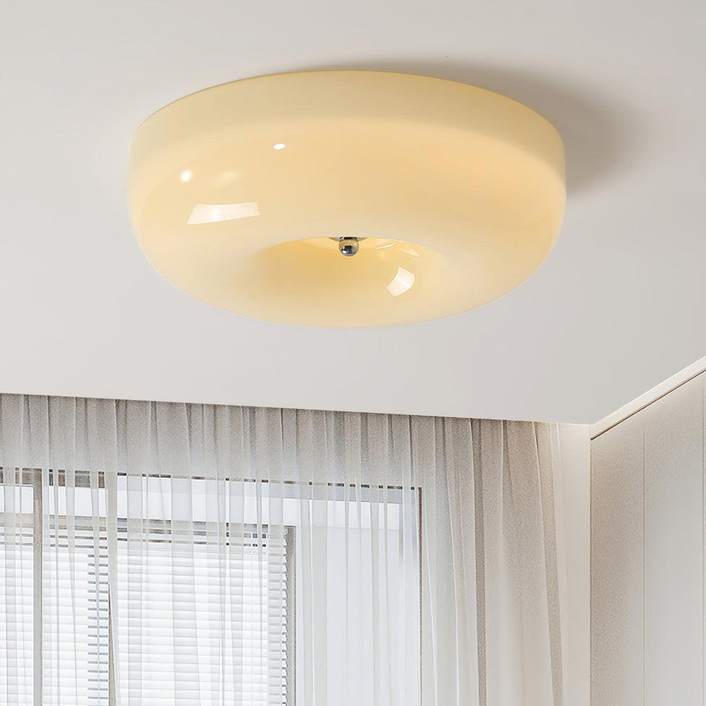 Ceiling Light Cream Pudding Lighting Lobby