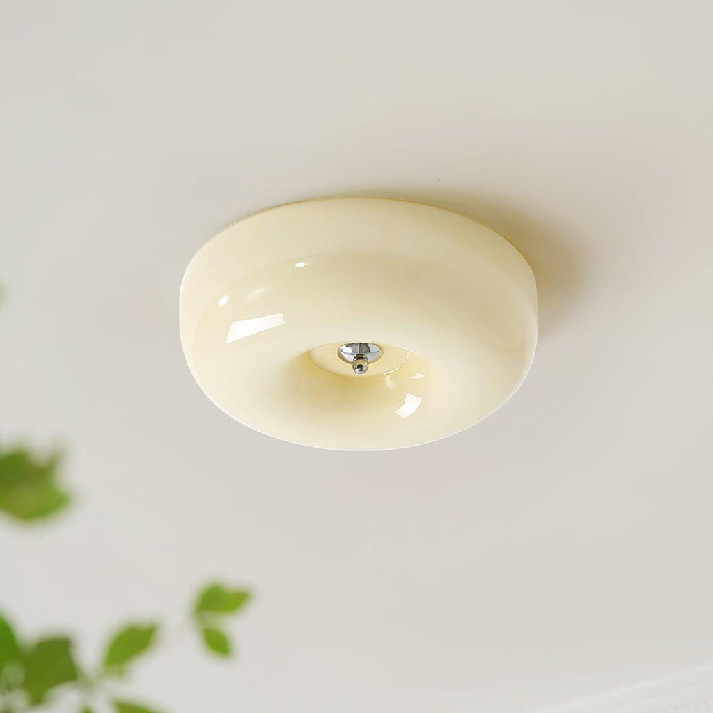 Ceiling Light Cream Pudding Lighting Lobby