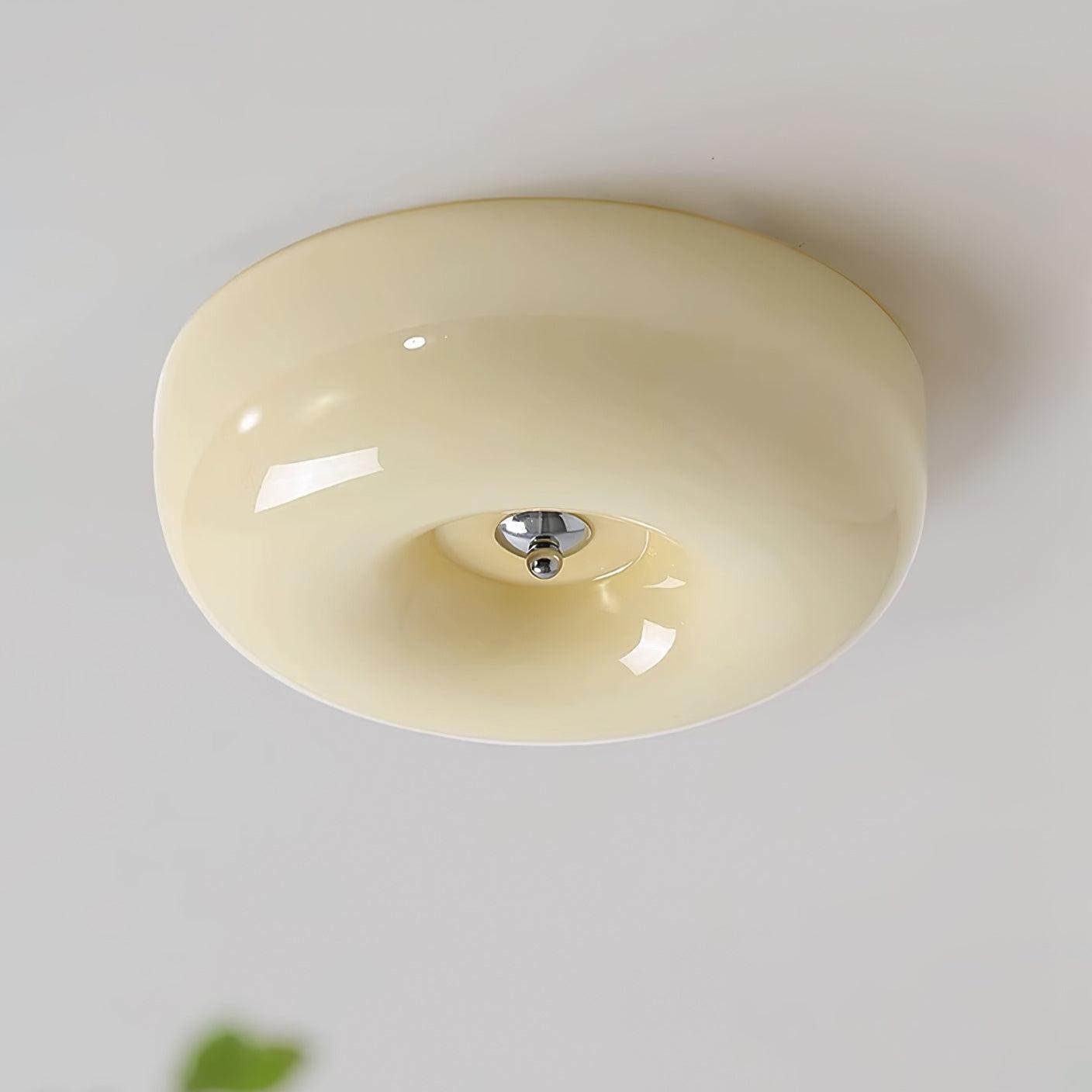Ceiling Light Cream Pudding Lighting Lobby