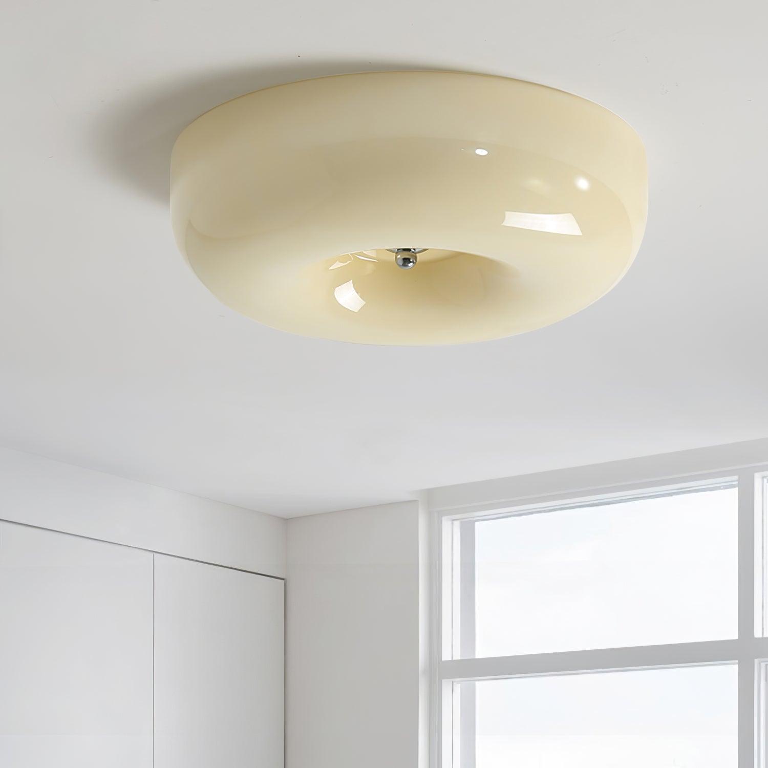 Ceiling Light Cream Pudding Lighting Lobby