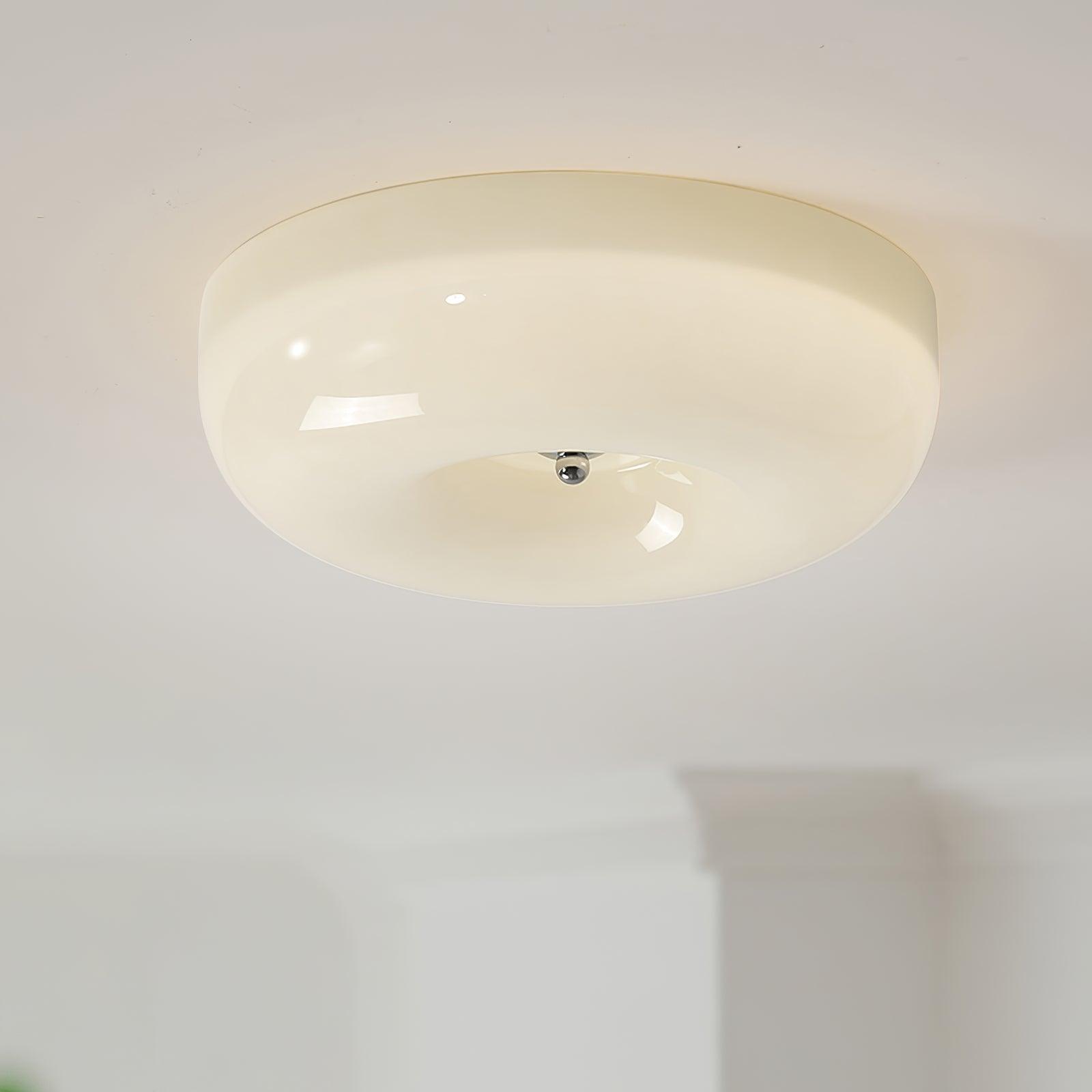 Ceiling Light Cream Pudding Lighting Lobby