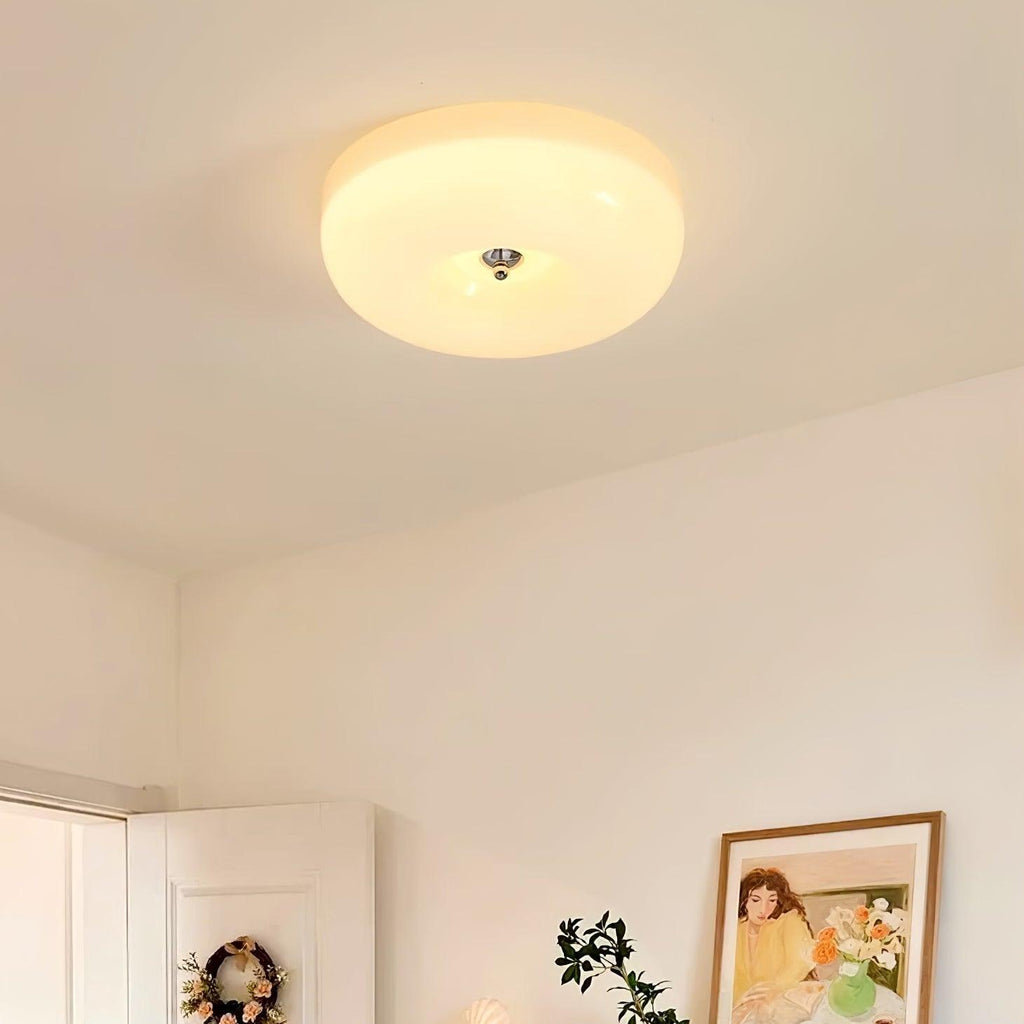 Ceiling Light Cream Pudding Lighting Lobby