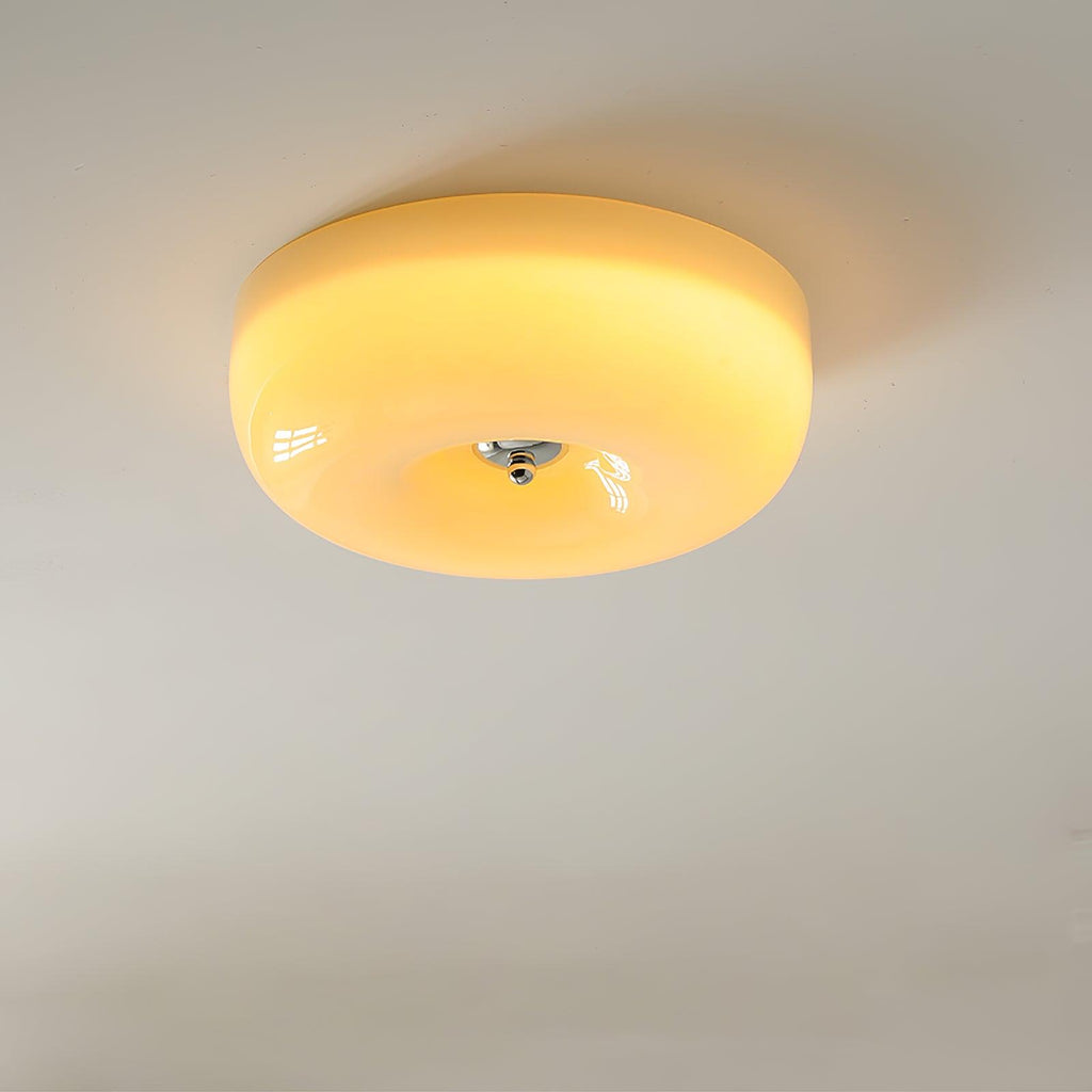 Ceiling Light Cream Pudding Lighting Lobby