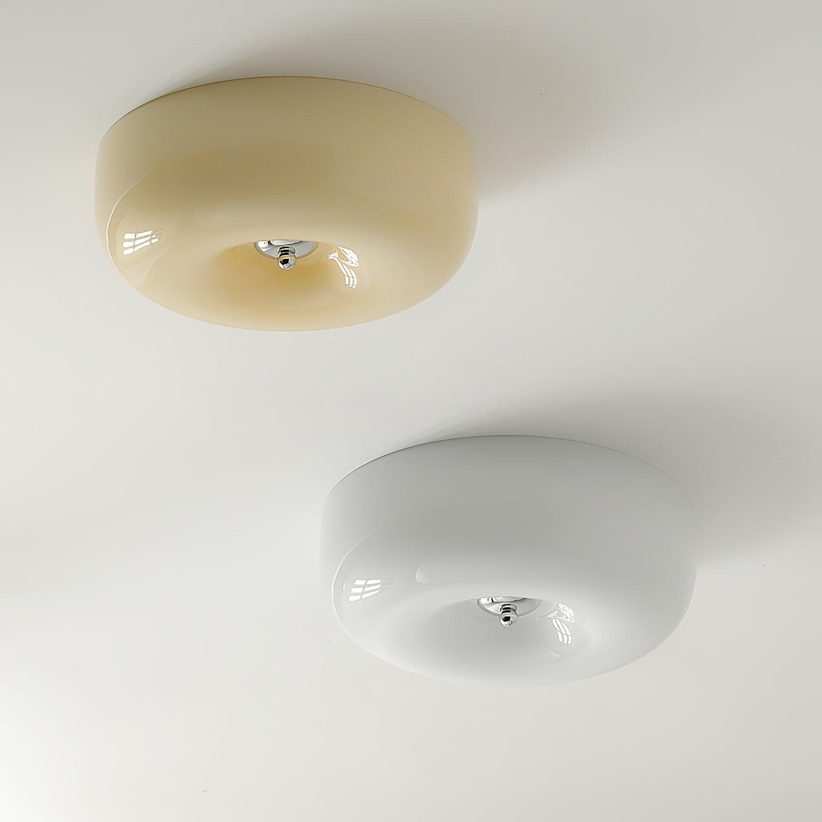 Ceiling Light Cream Pudding Lighting Lobby