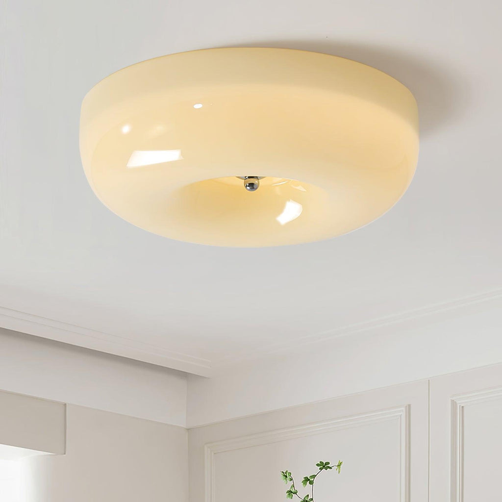 Ceiling Light Cream Pudding Lighting Lobby