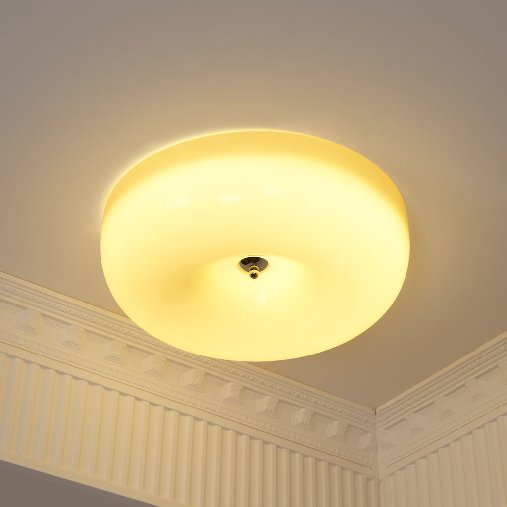Ceiling Light Cream Pudding Lighting Lobby