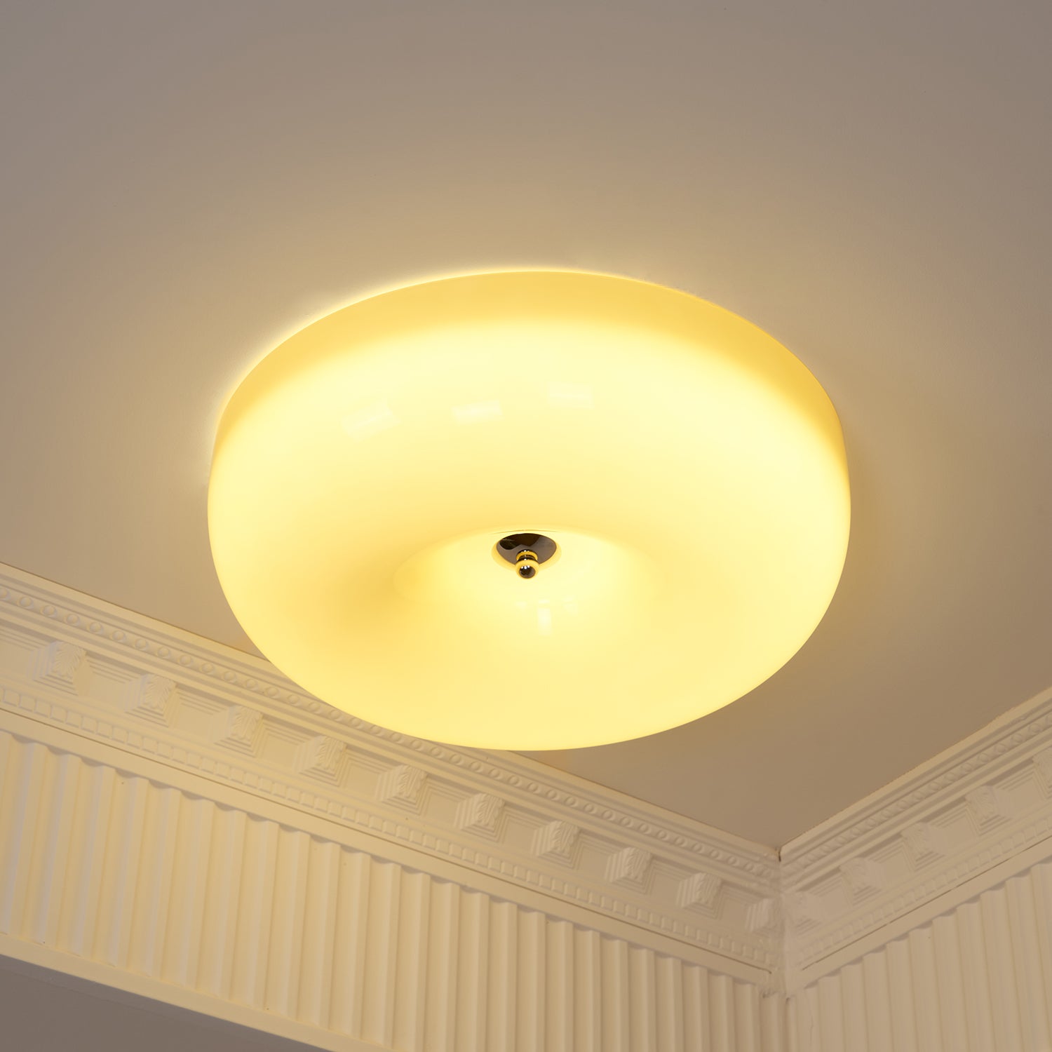 Ceiling Light Cream Pudding Lighting Lobby