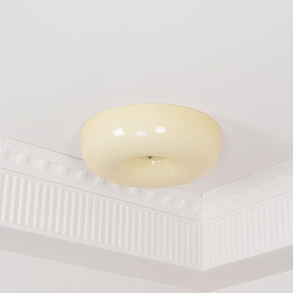 Ceiling Light Cream Pudding Lighting Lobby