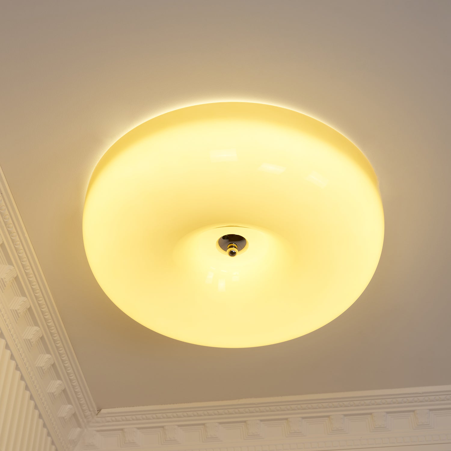 Ceiling Light Cream Pudding Lighting Lobby