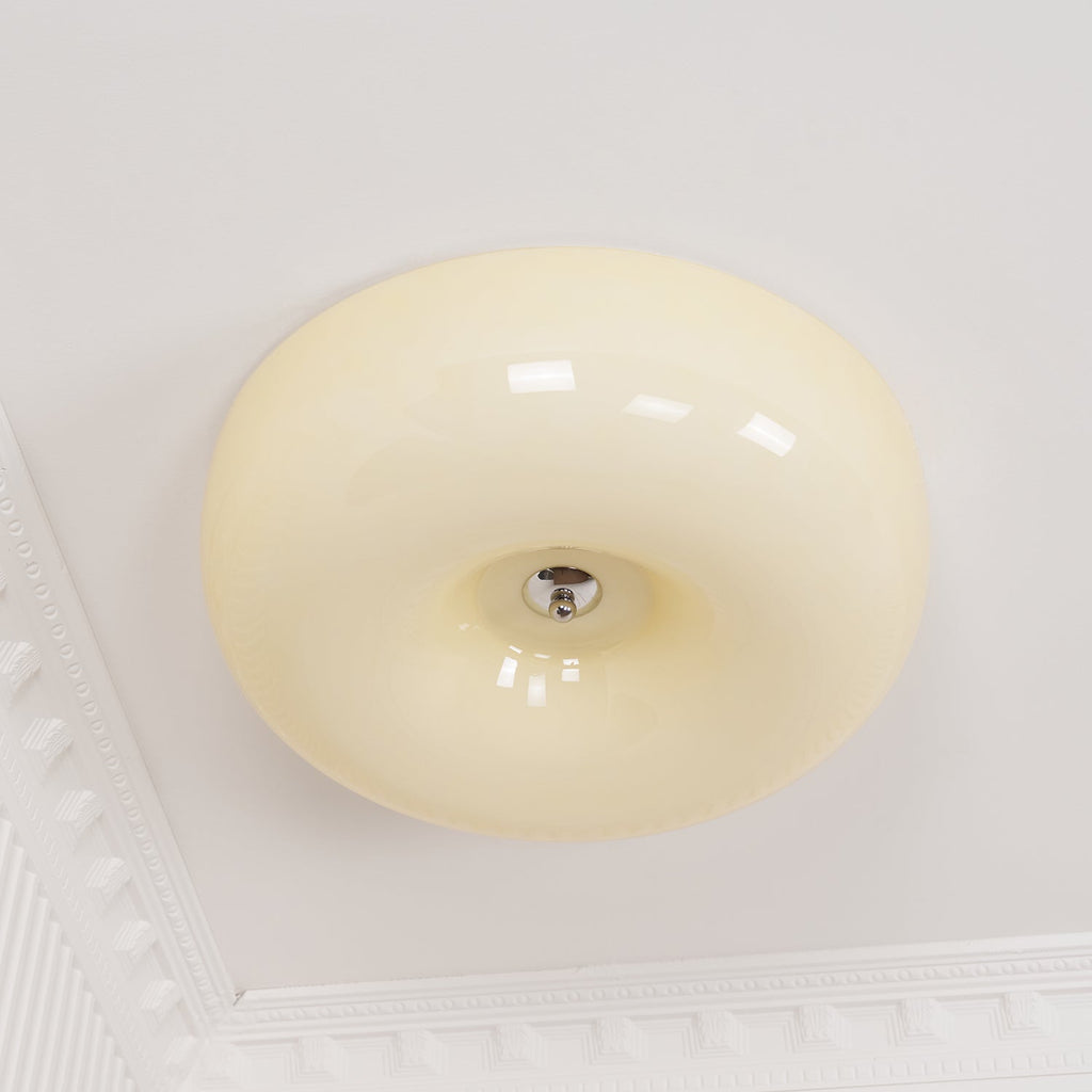 Ceiling Light Cream Pudding Lighting Lobby