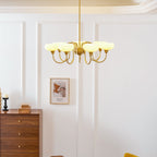 Ceiling Pendant Persimmon Creamy Lighting Lobby