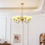 Ceiling Pendant Persimmon Creamy Lighting Lobby