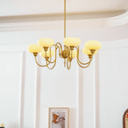 Ceiling Pendant Persimmon Creamy Lighting Lobby