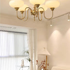 Ceiling Pendant Persimmon Creamy Lighting Lobby