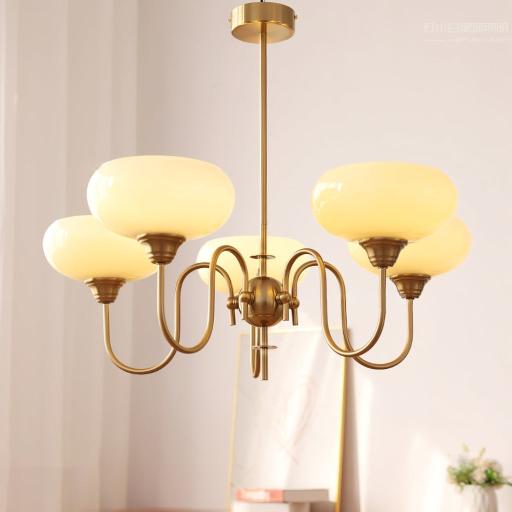 Ceiling Pendant Persimmon Creamy Lighting Lobby