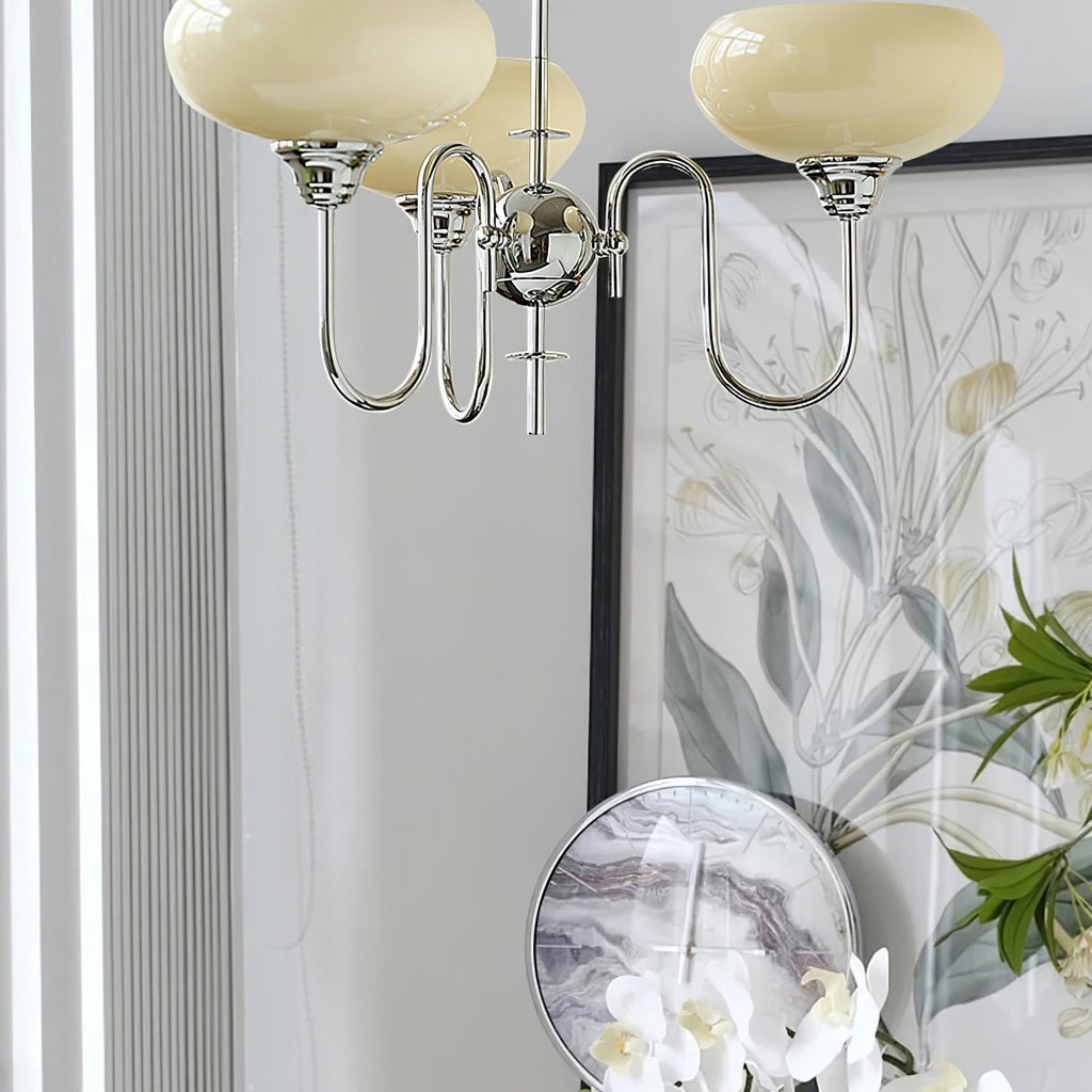 Ceiling Pendant Persimmon Creamy Lighting Lobby