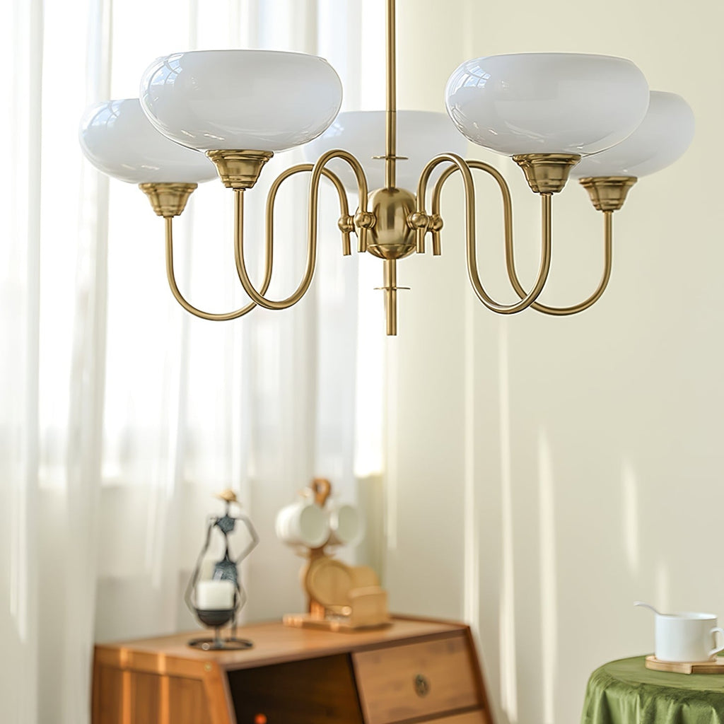 Ceiling Pendant Persimmon Creamy Lighting Lobby