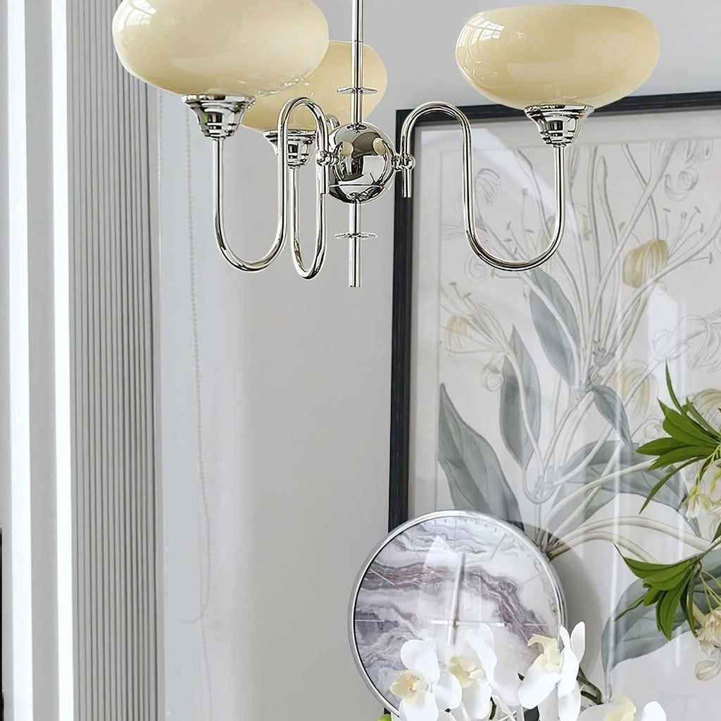 Ceiling Pendant Persimmon Creamy Lighting Lobby