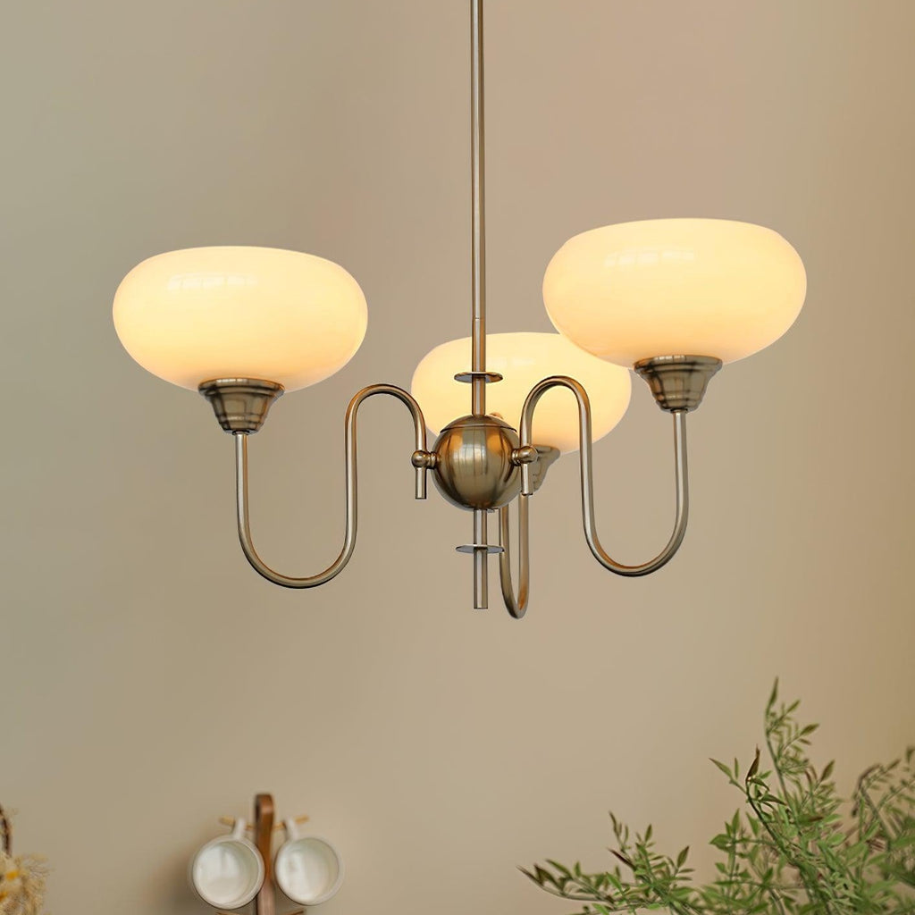 Ceiling Pendant Persimmon Creamy Lighting Lobby