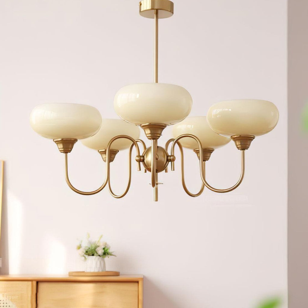 Ceiling Pendant Persimmon Creamy Lighting Lobby