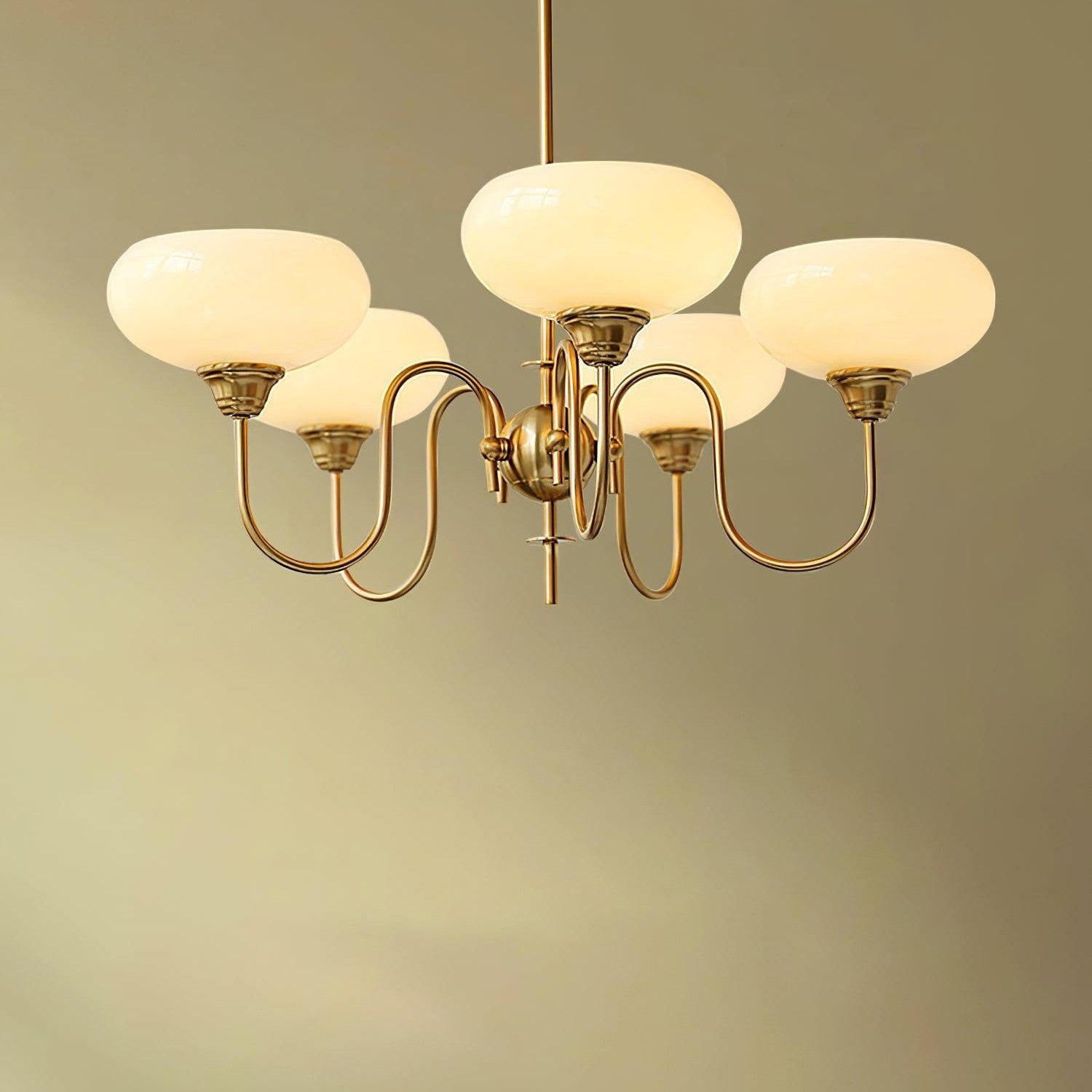 Ceiling Pendant Persimmon Creamy Lighting Lobby