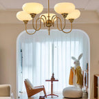 Ceiling Pendant Persimmon Creamy Lighting Lobby