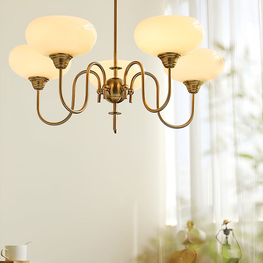 Ceiling Pendant Persimmon Creamy Lighting Lobby