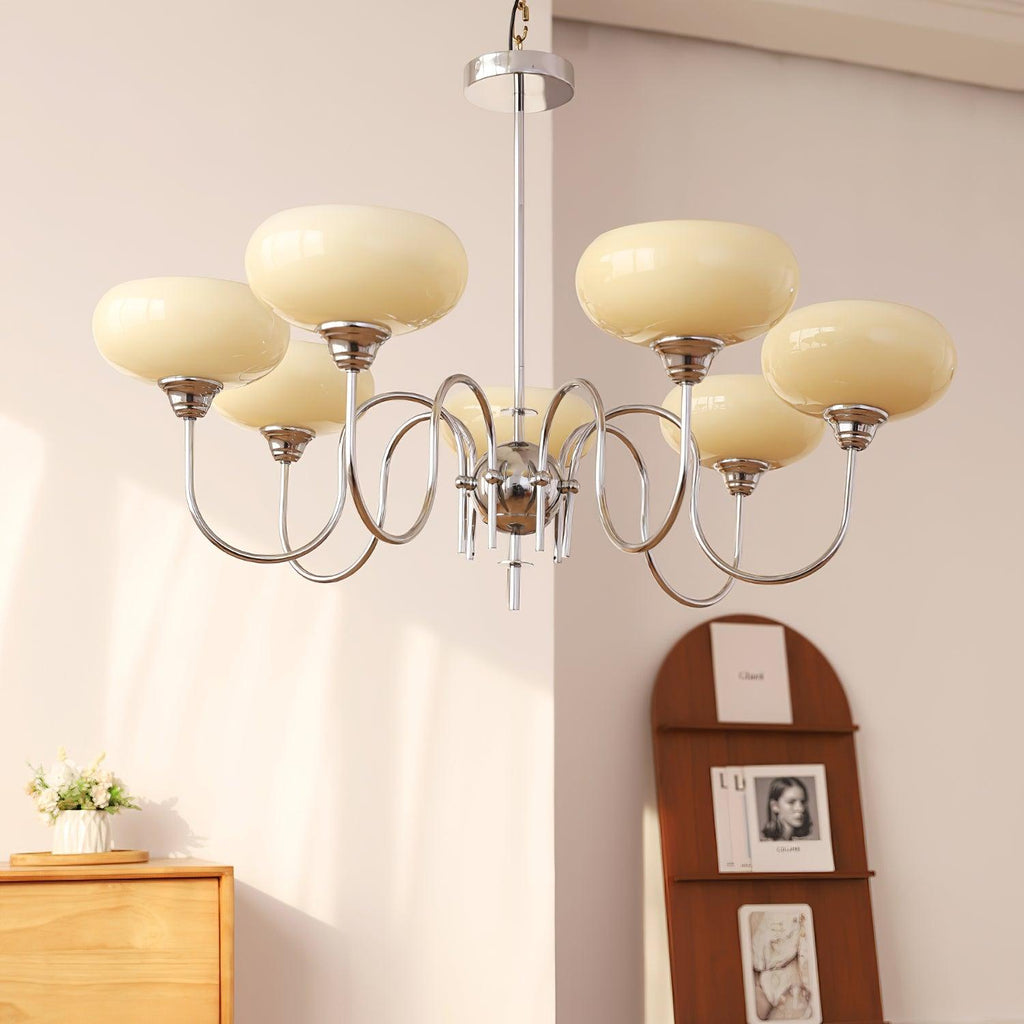 Ceiling Pendant Persimmon Creamy Lighting Lobby