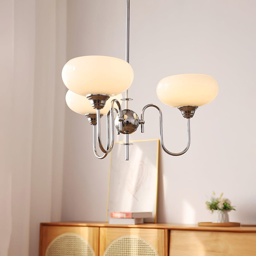 Ceiling Pendant Persimmon Creamy Lighting Lobby