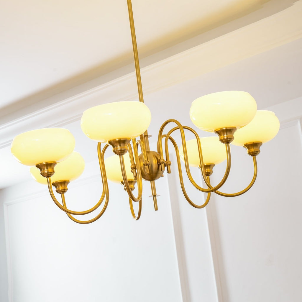 Ceiling Pendant Persimmon Creamy Lighting Lobby