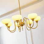 Ceiling Pendant Persimmon Creamy Lighting Lobby