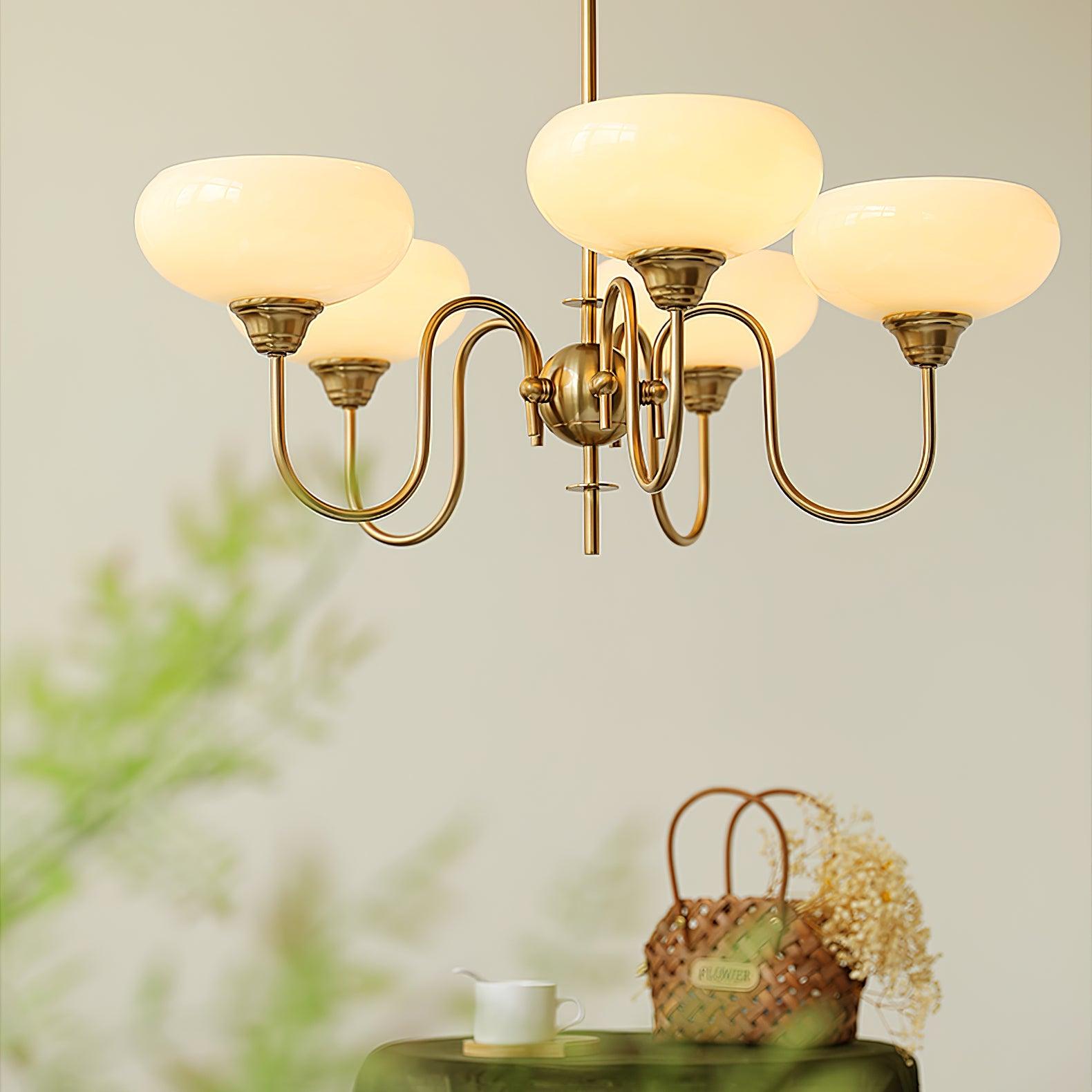 Ceiling Pendant Persimmon Creamy Lighting Lobby