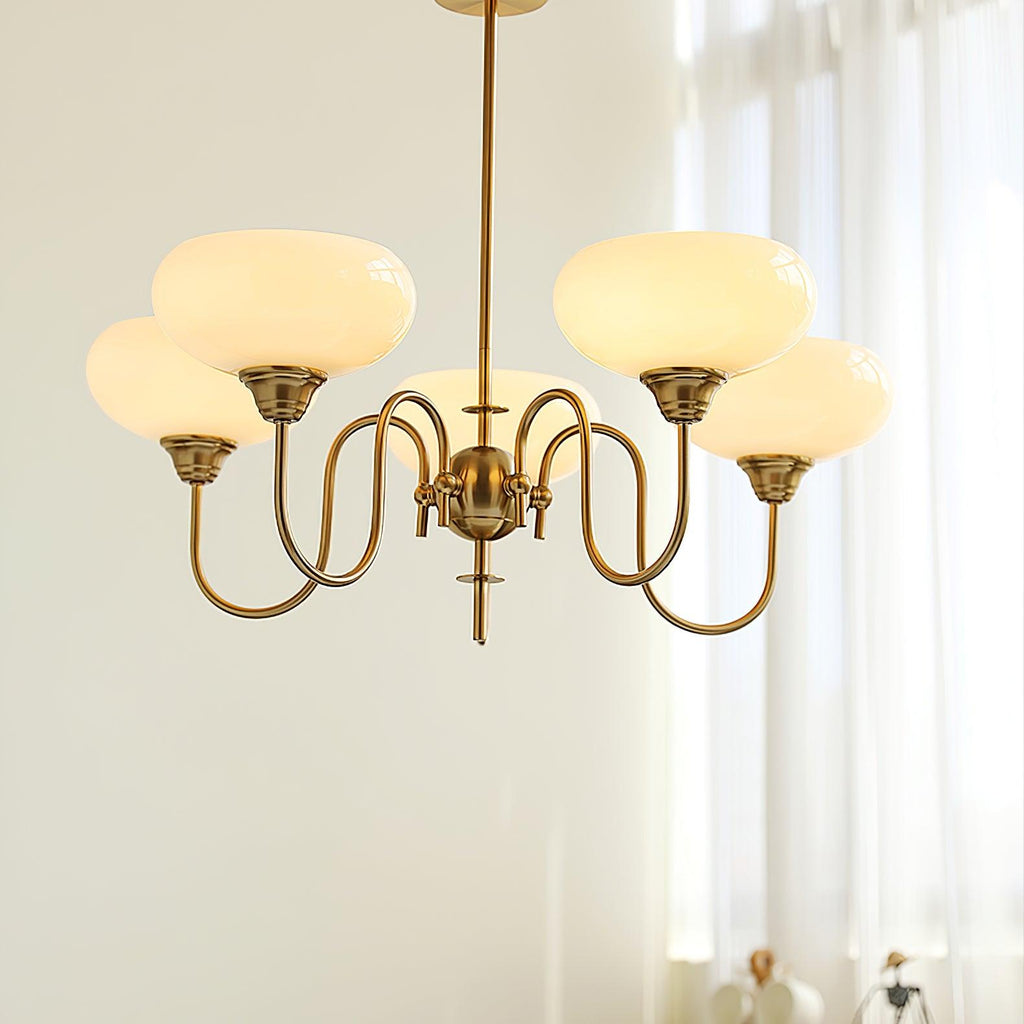 Ceiling Pendant Persimmon Creamy Lighting Lobby