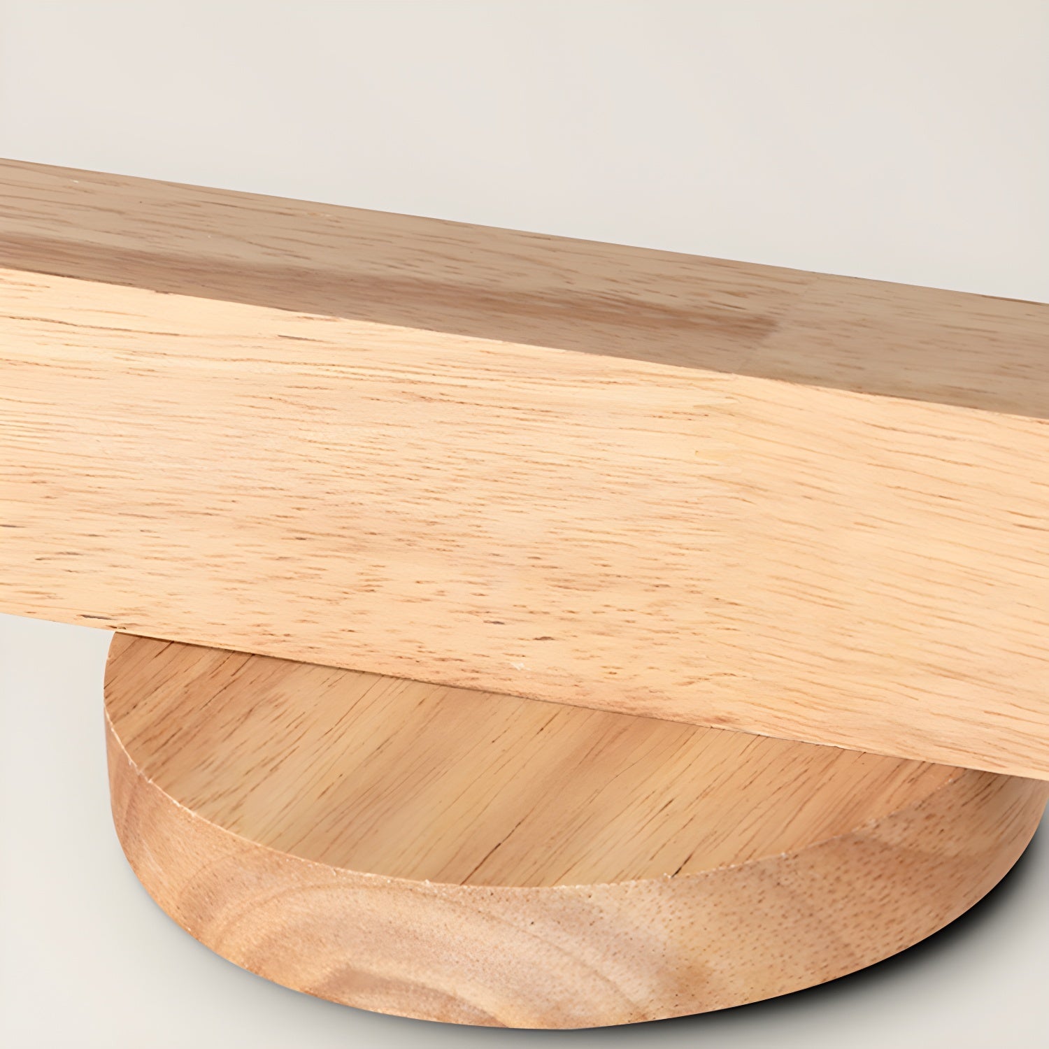 Ceiling Spotlight Fixture With Natural Wood Beam Lighting Lobby