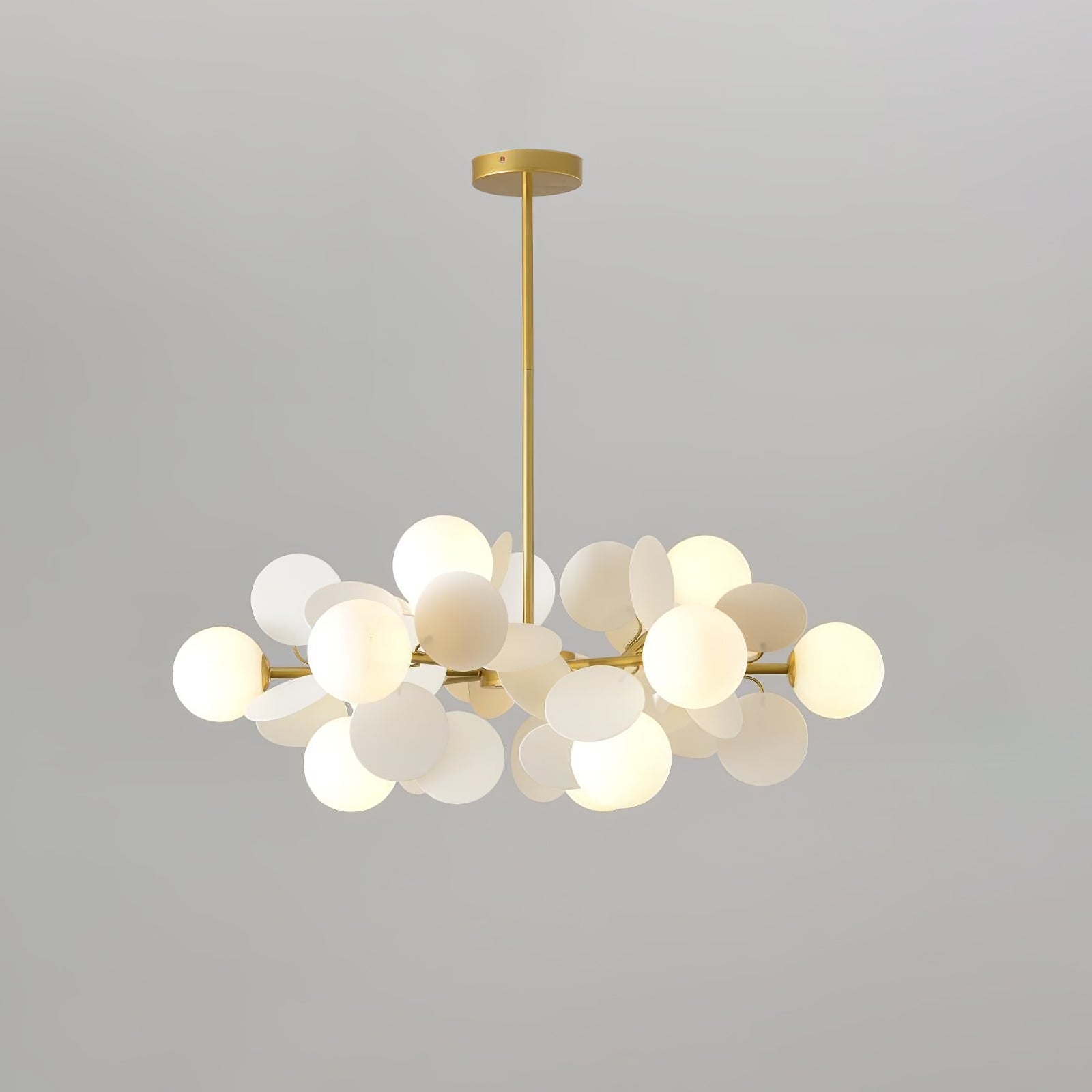 Ceiling Suspension Light In Off White Tree Design Lighting Lobby