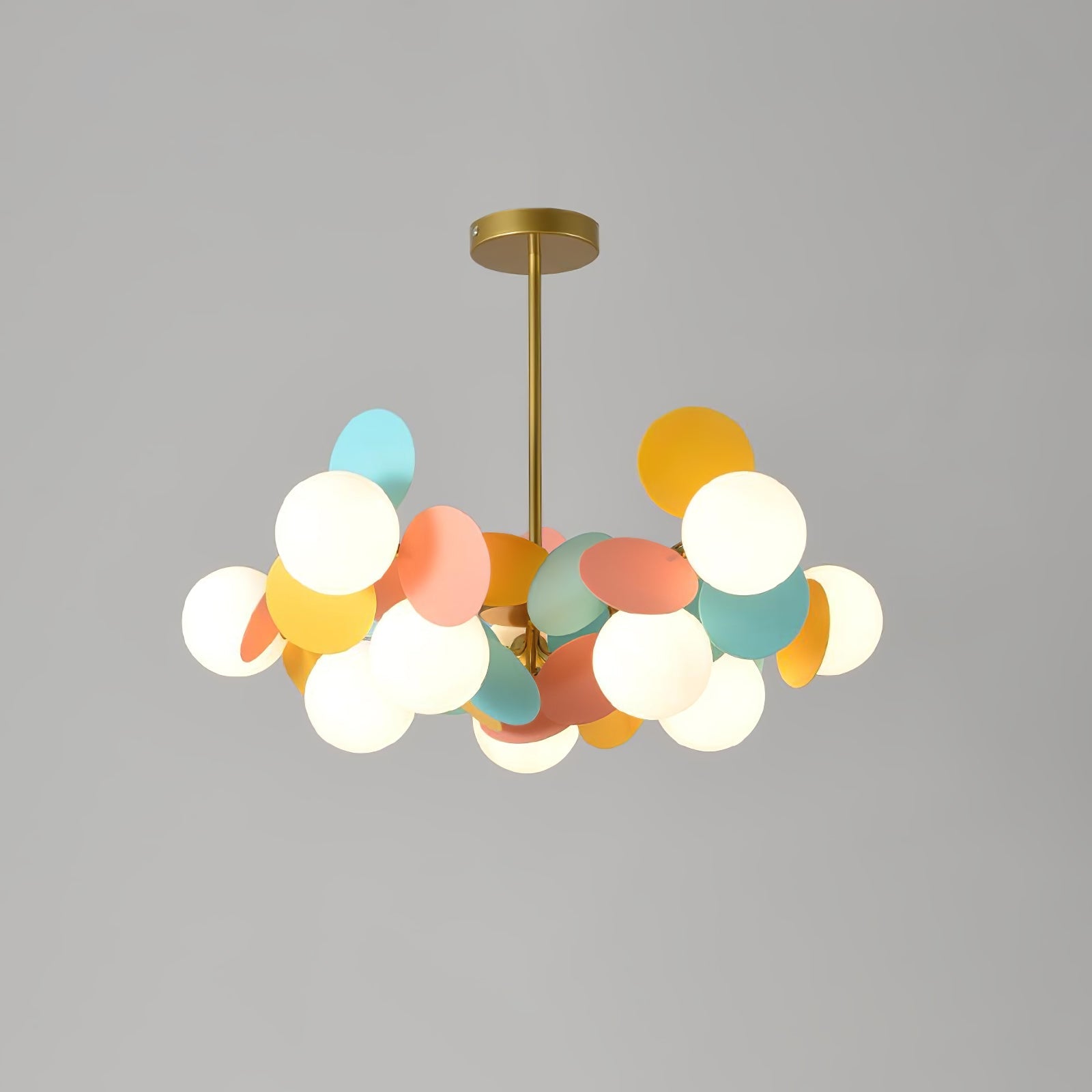 Ceiling Suspension Light In Off White Tree Design Lighting Lobby
