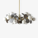 Ceiling Suspension Light In Off White Tree Design Lighting Lobby