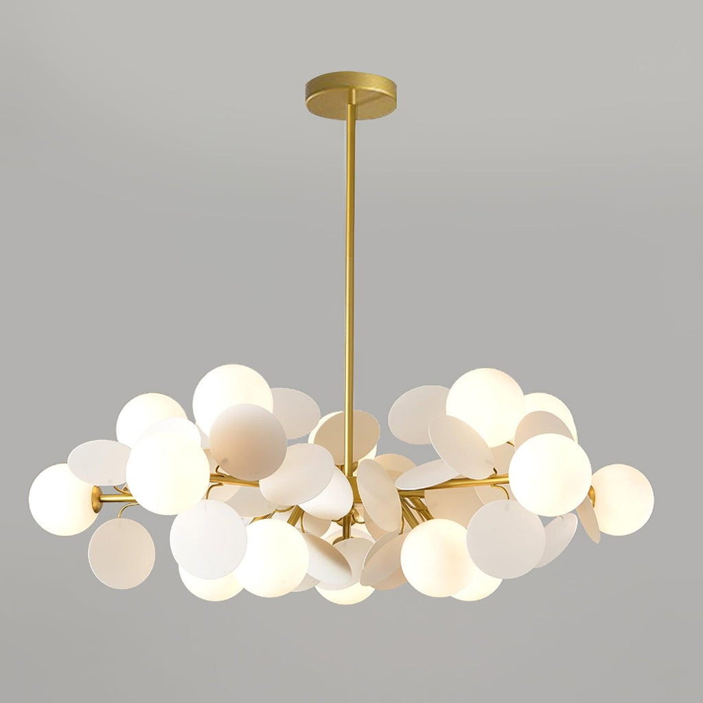 Ceiling Suspension Light In Off White Tree Design Lighting Lobby