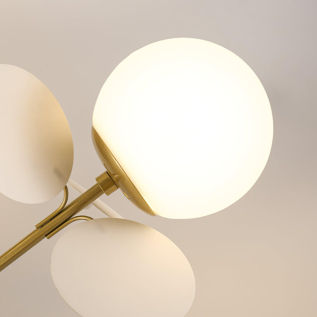 Ceiling Suspension Light In Off White Tree Design Lighting Lobby