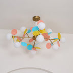 Ceiling Suspension Light In Off White Tree Design Lighting Lobby