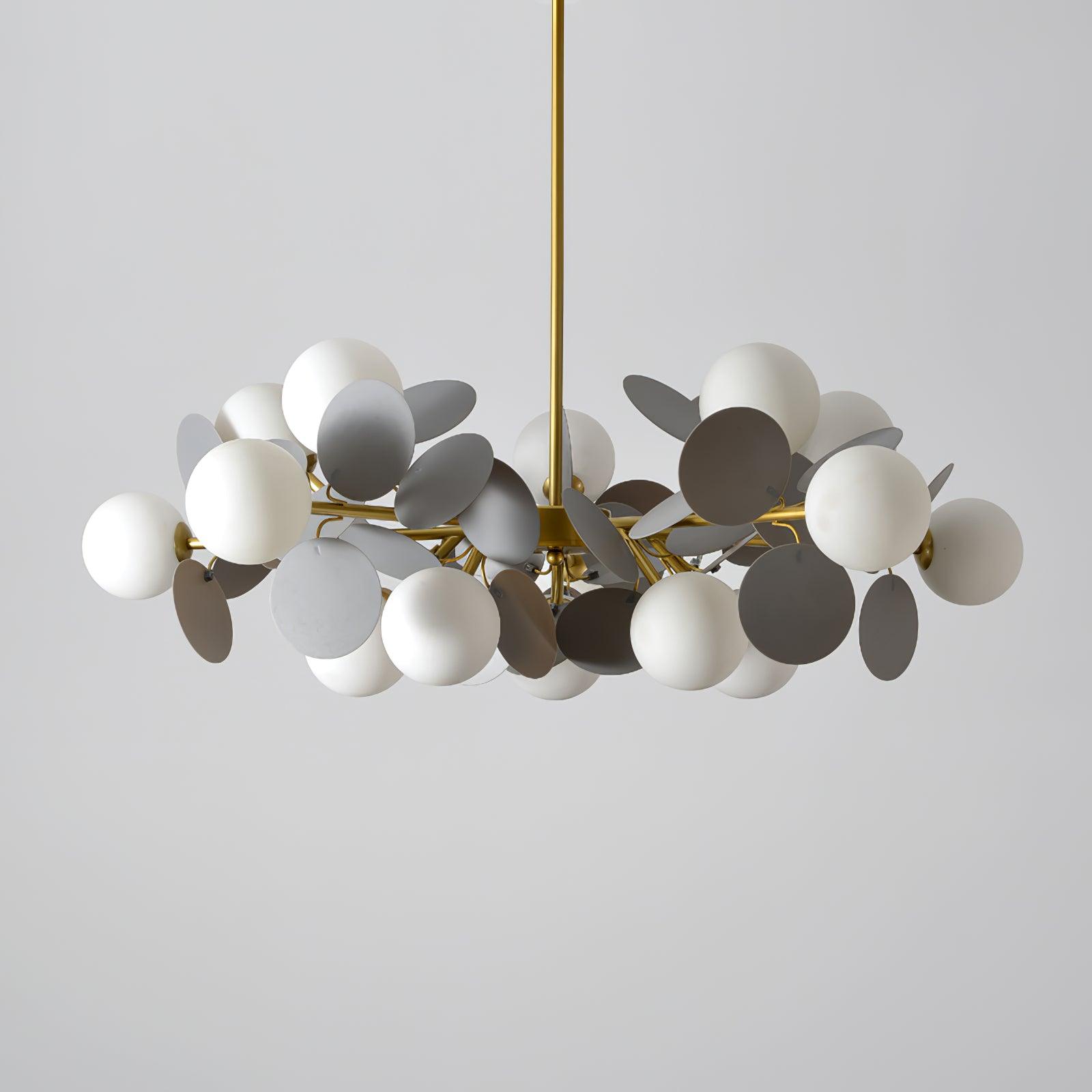 Ceiling Suspension Light In Off White Tree Design Lighting Lobby