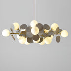 Ceiling Suspension Light In Off White Tree Design Lighting Lobby