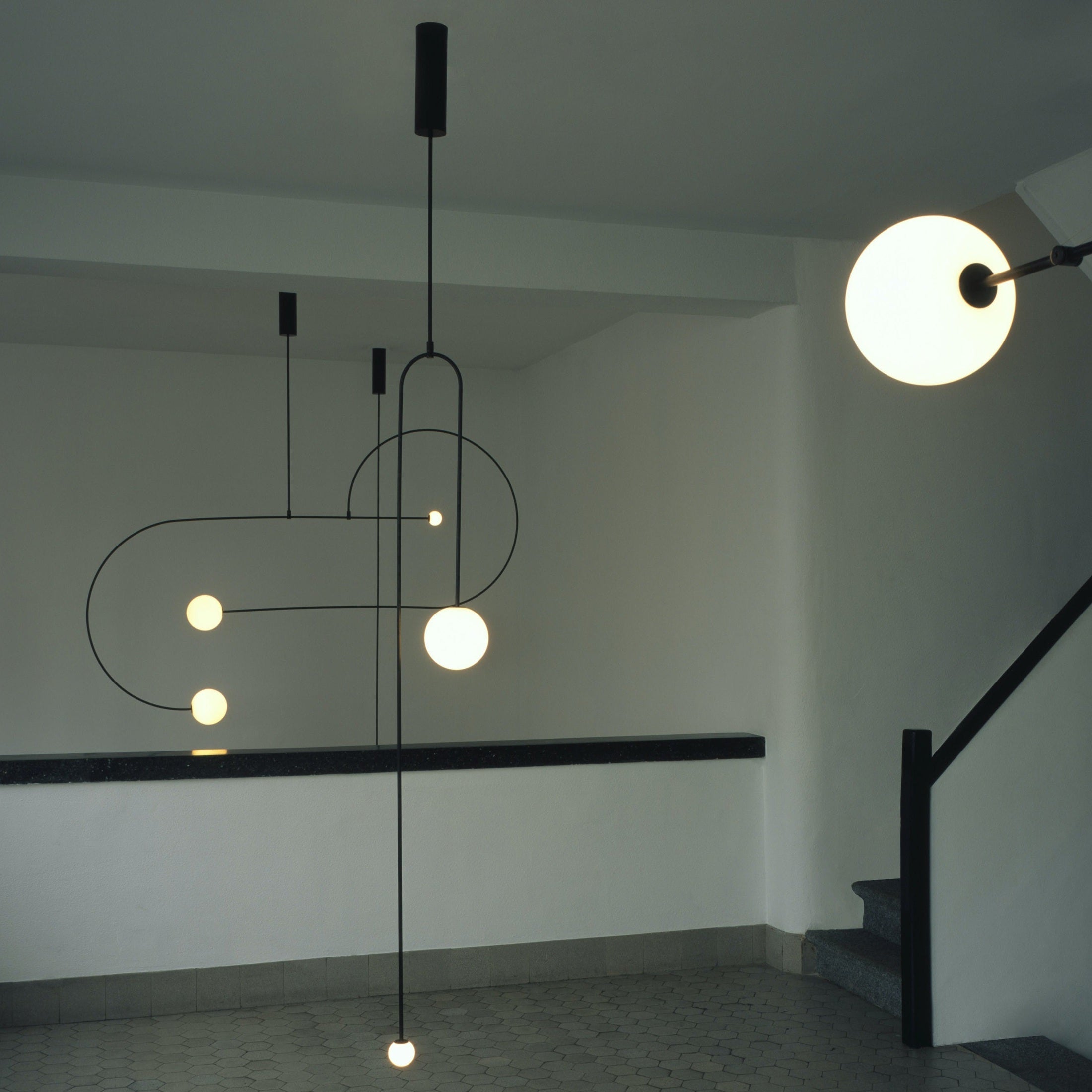 Ceiling Suspension Lighting Lobby