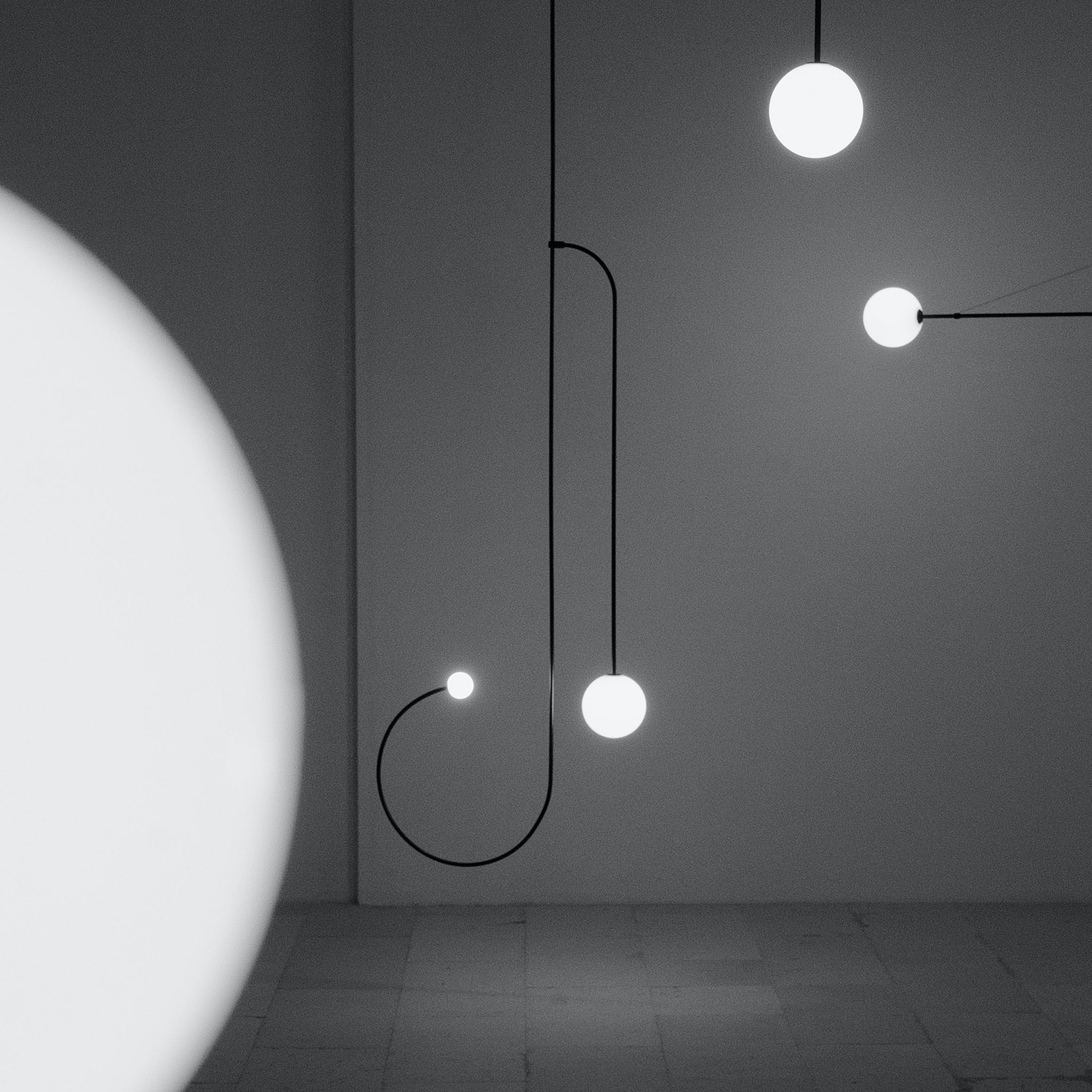 Ceiling Suspension Lighting Lobby