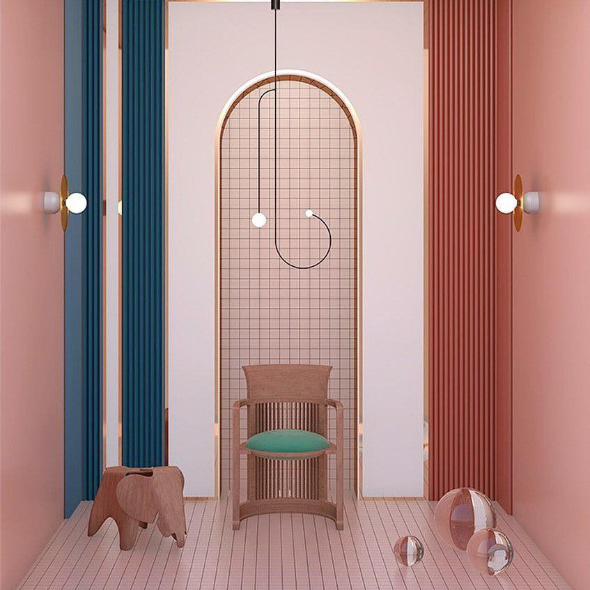 Ceiling Suspension Lighting Lobby